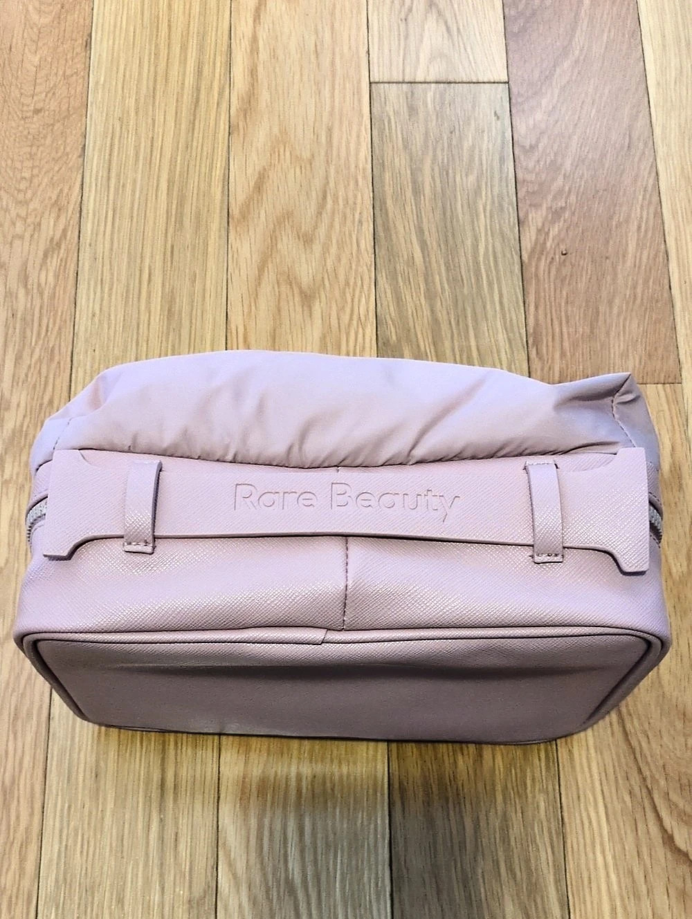 NWOT Rare Beauty Puffy Toiletry Bag - Mauve